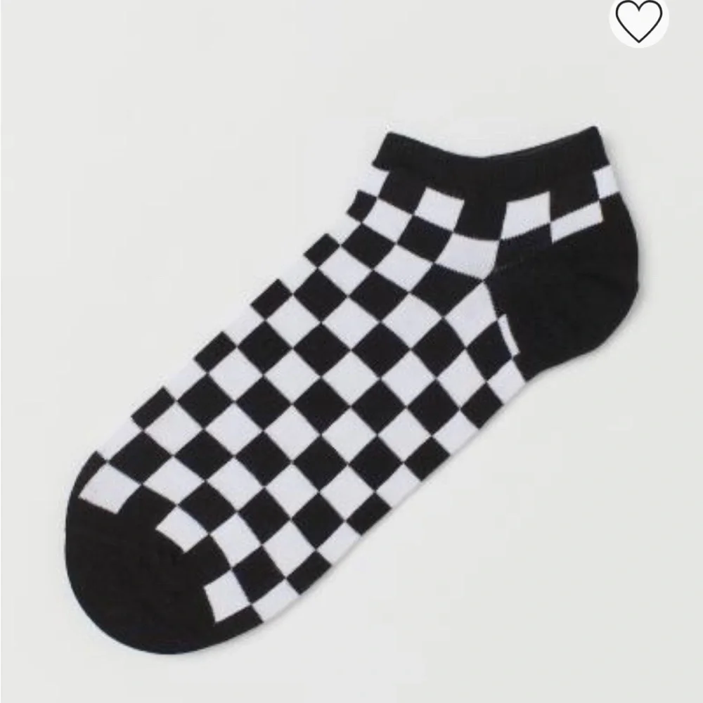 NWT H&M black and white socks size 10-11.5 cotton blend - Picture 1 of 6
